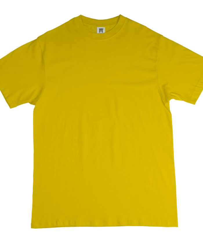 MERCH CONS BASIC TEE SHORT SLEEVE YELLOW FREESIA